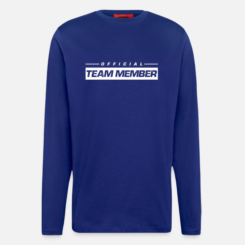 team member - Langarmshirt - made by SPREAD - Iconic Blue
