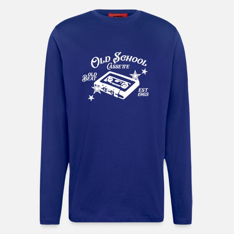 old school - Longsleeve - made by SPREAD  - Iconic Blue