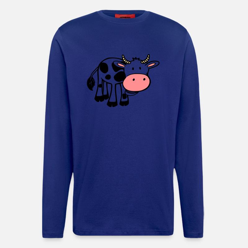 Kuh - Langarmshirt - made by SPREAD  - Iconic Blue