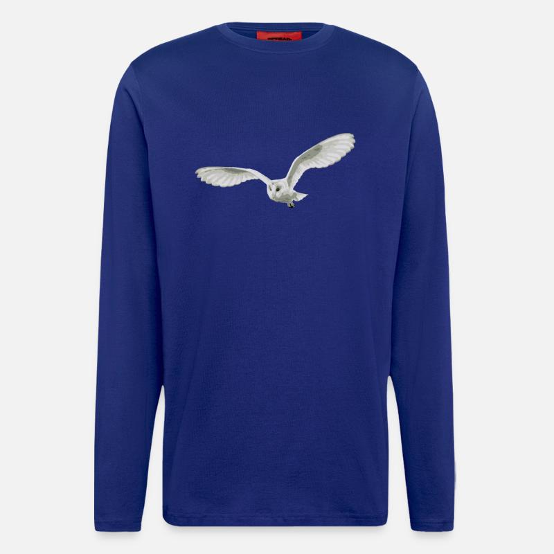 Eule - Langarmshirt - made by SPREAD  - Iconic Blue