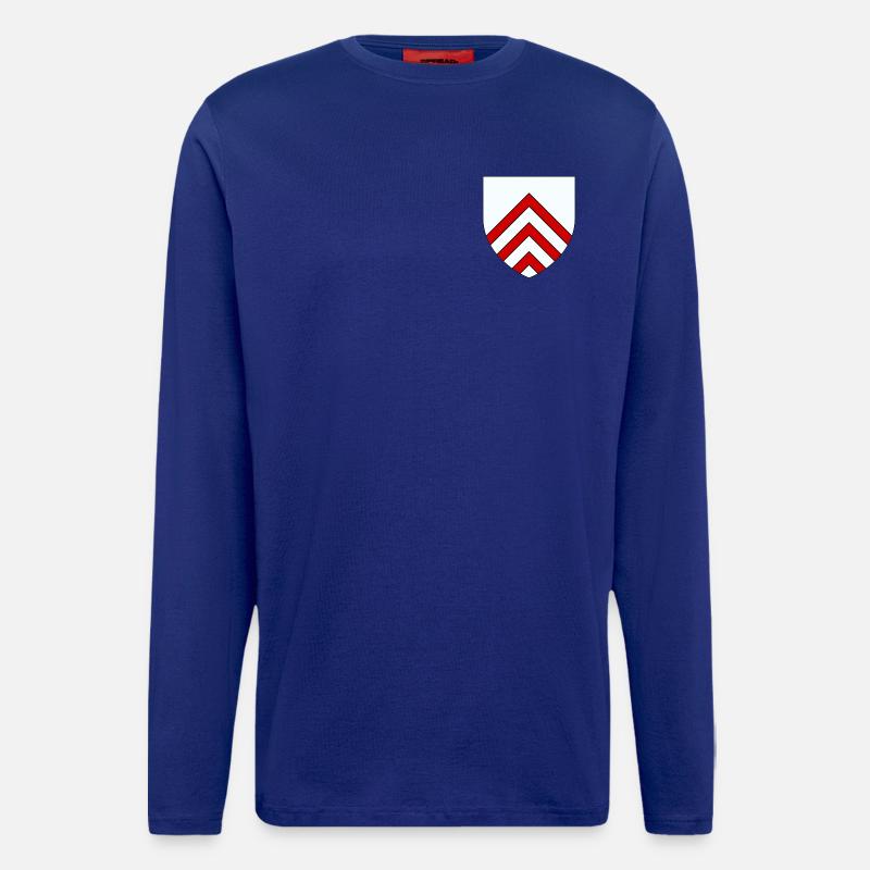 Wappen von Perche - Langarmshirt - made by SPREAD  - Iconic Blue
