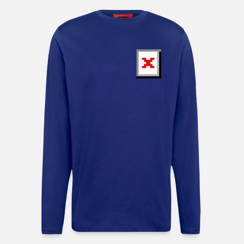 Missing Image – File Not Found - Longsleeve - made by SPREAD  - Iconic Blue