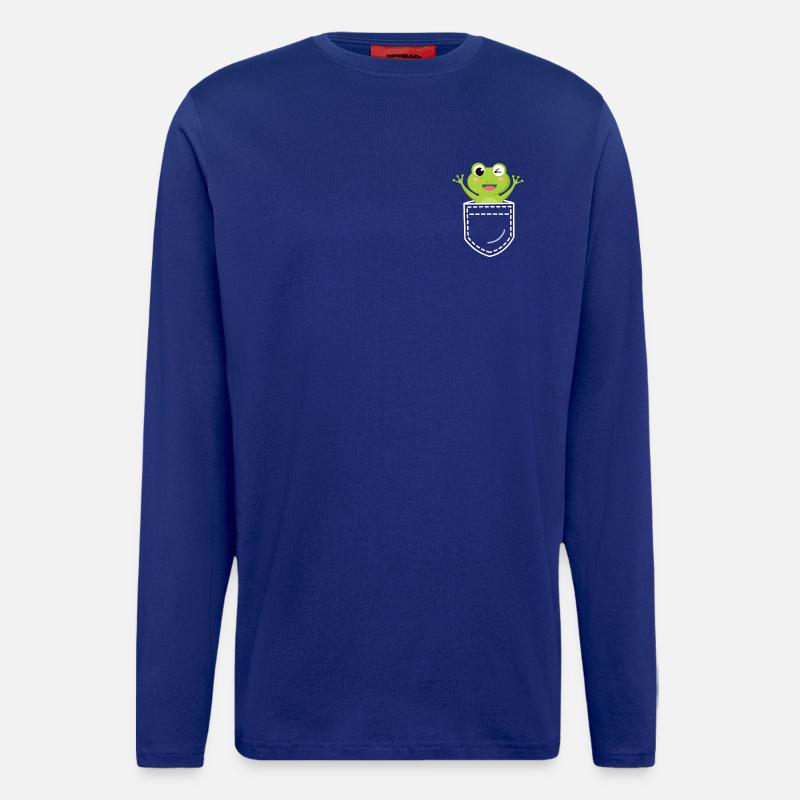 Frog Frogs - Longsleeve - made by SPREAD  - Iconic Blue