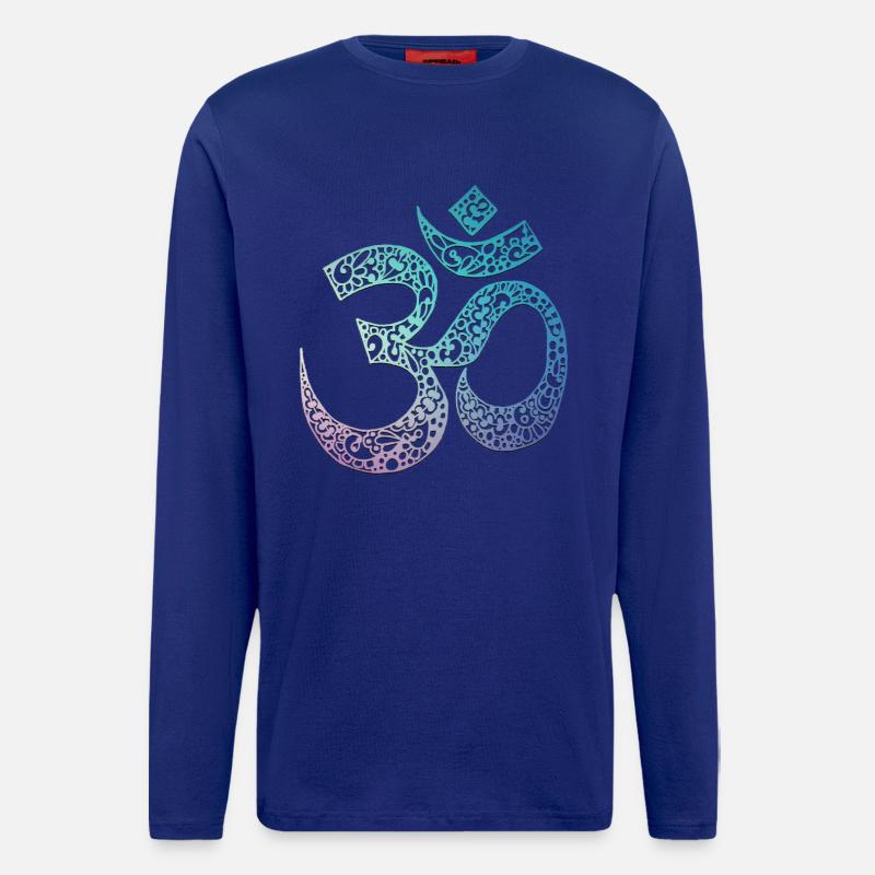Om - Langarmshirt - made by SPREAD  - Iconic Blue