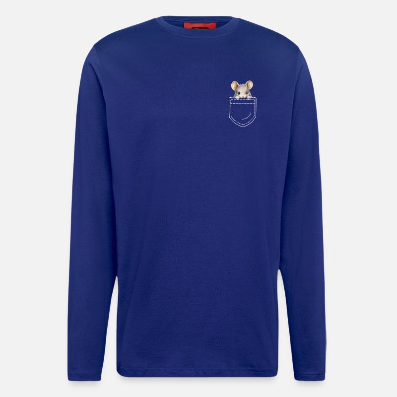 Maus Mäuse - Langarmshirt - made by SPREAD  - Iconic Blue