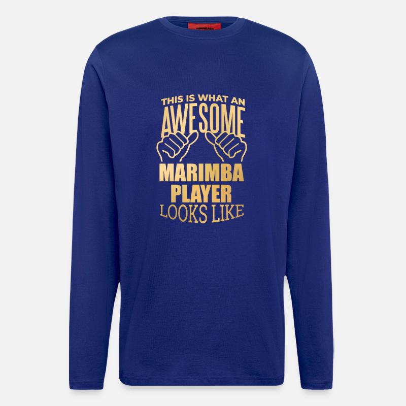 Marimba - Langarmshirt - made by SPREAD  - Iconic Blue