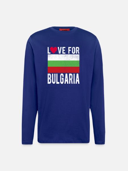 Bulgaria Souvenir - Longsleeve - made by SPREAD - Iconic Blue