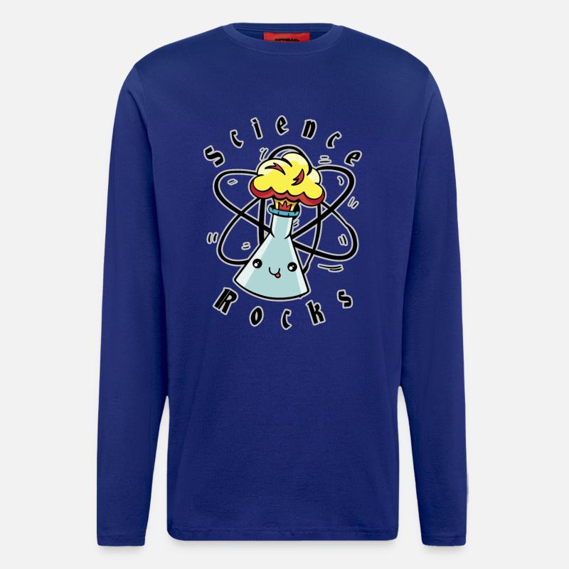 Science rocks - Longsleeve - made by SPREAD - Iconic Blue