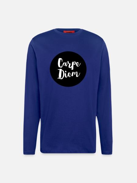 CARPE DIEM - Langarmshirt - made by SPREAD - Iconic Blue