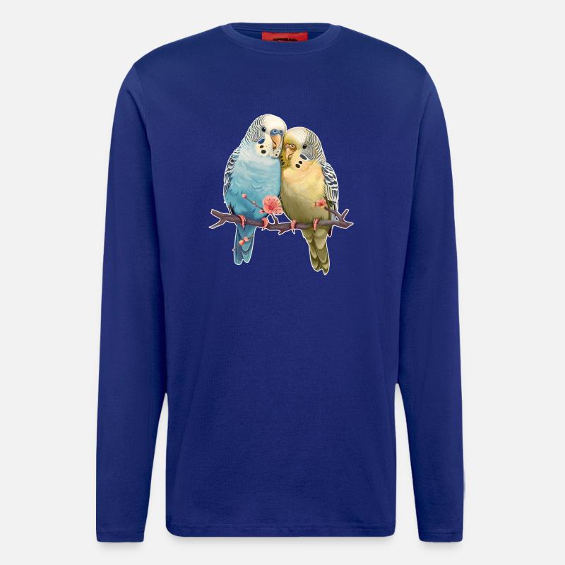 Budgies - Longsleeve - made by SPREAD  - Iconic Blue