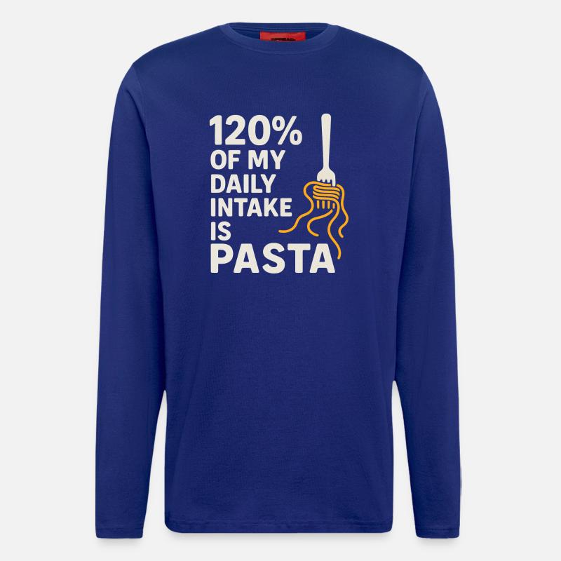 Pasta - Langarmshirt - made by SPREAD  - Iconic Blue