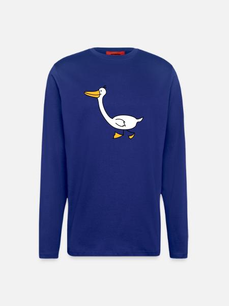 funny goose - Longsleeve - made by SPREAD - Iconic Blue