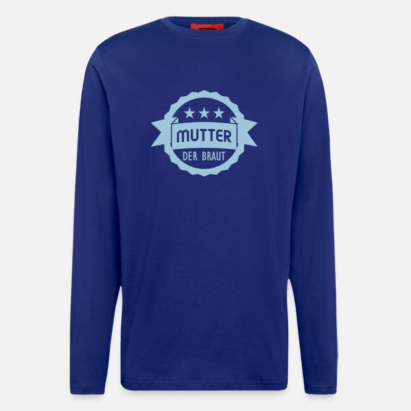 Mutter der Braut - Langarmshirt - made by SPREAD - Iconic Blue