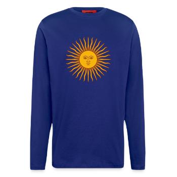 Sonne - Langarmshirt - made by SPREAD  - Iconic Blue - Vorne
