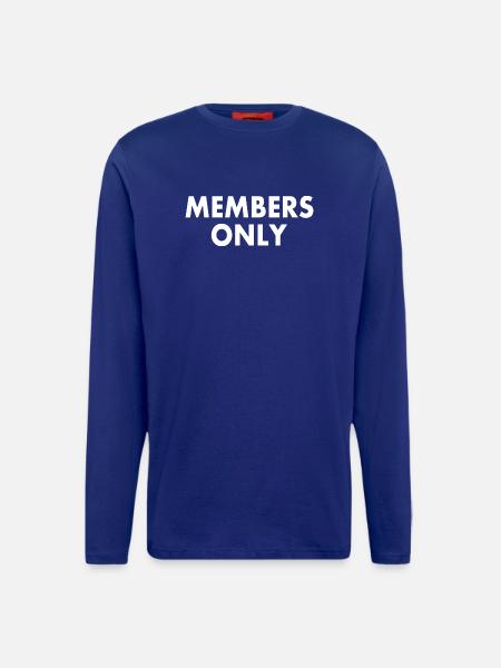 Members only - Longsleeve - made by SPREAD - Iconic Blue