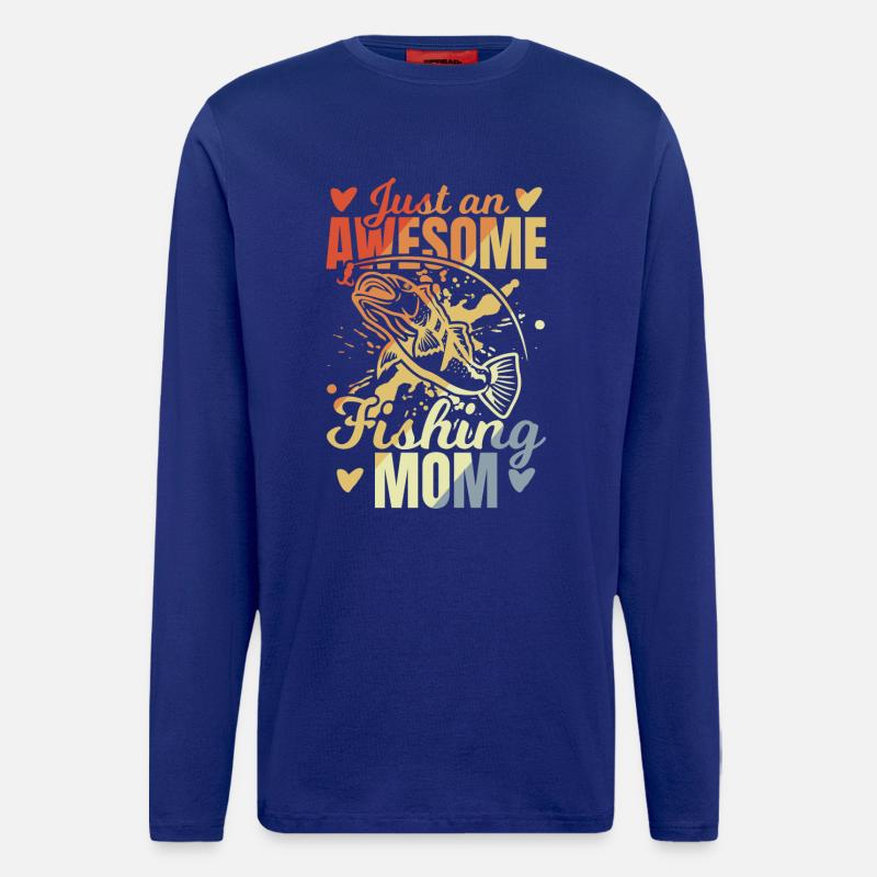 Nur eine fantastische Angel Mutter - Langarmshirt - made by SPREAD  - Iconic Blue