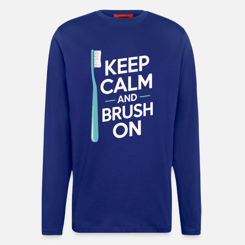 Precision Dental Engineering Artwork  - Longsleeve - made by SPREAD  - Iconic Blue