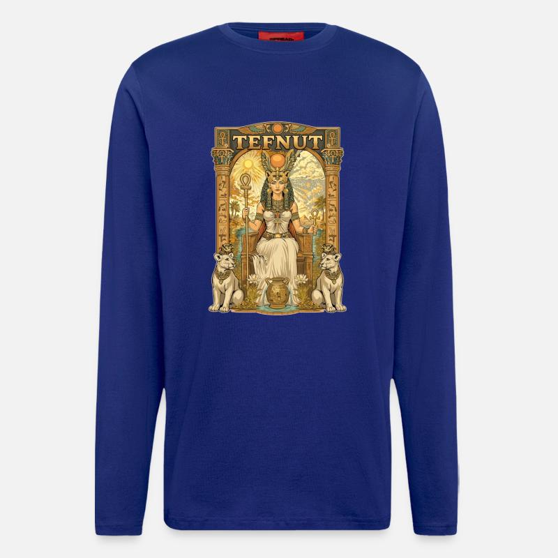 TEFNUT-Thron - Langarmshirt - made by SPREAD - Iconic Blue