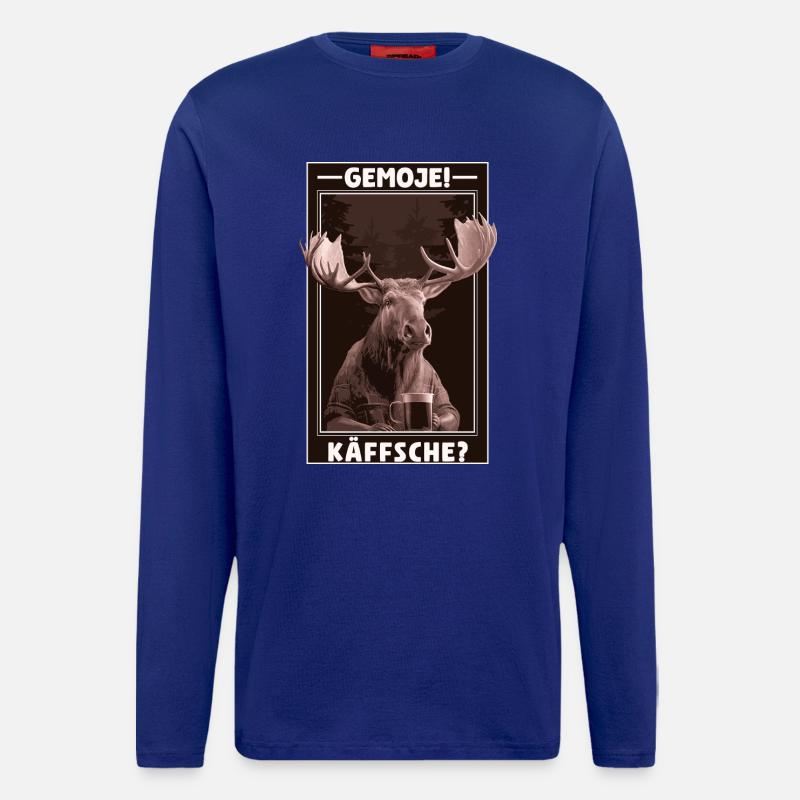 Gemoje_Kaeffsche_02 - Longsleeve - made by SPREAD  - Iconic Blue