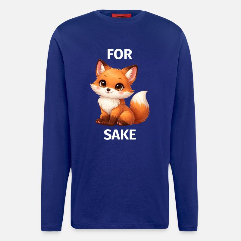 For Fox's Sake - Longsleeve - made by SPREAD  - Iconic Blue