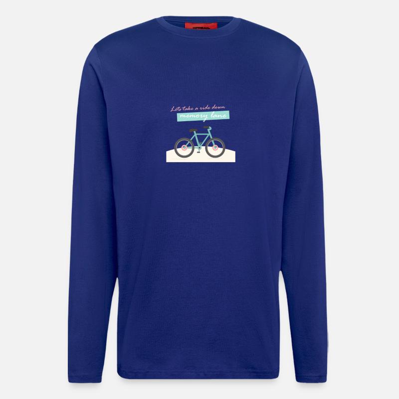 Memory lane - Longsleeve - made by SPREAD  - Iconic Blue