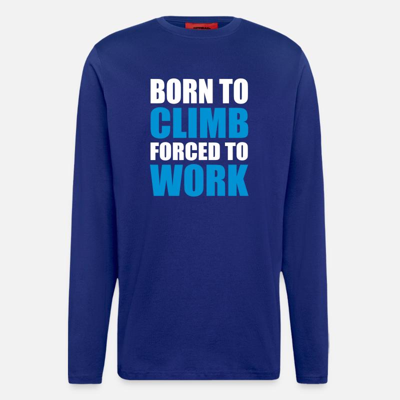 klettern - Langarmshirt - made by SPREAD - Iconic Blue