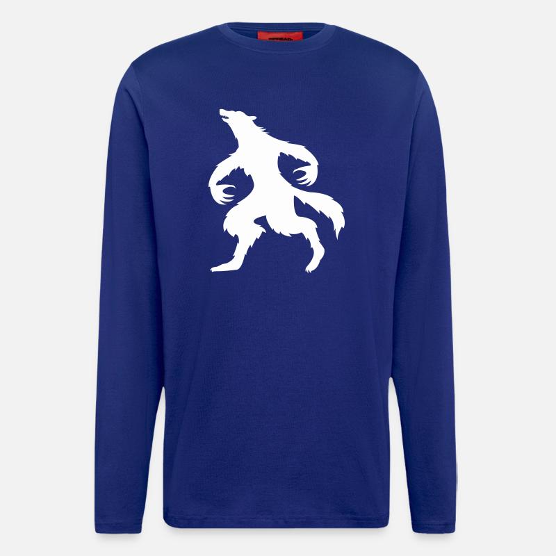 werwolf 1 - Langarmshirt - made by SPREAD  - Iconic Blue