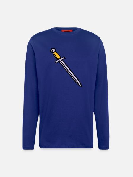 Schwert - Langarmshirt - made by SPREAD - Iconic Blue