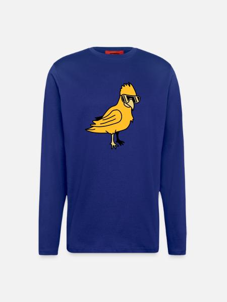Cool Parrot Bird - Longsleeve - made by SPREAD - Iconic Blue