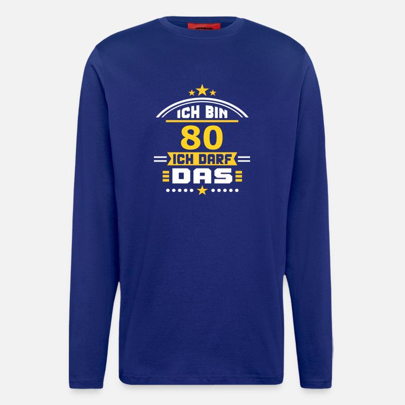 80 - Langarmshirt - made by SPREAD  - Iconic Blue