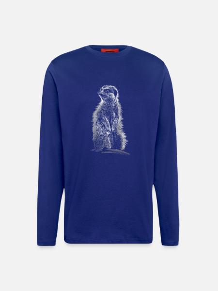Erdmännchen - Langarmshirt - made by SPREAD  - Iconic Blue