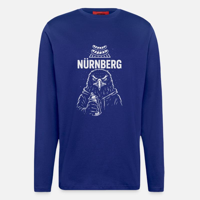 Grill & Graffiti Nürnberg - Langarmshirt - made by SPREAD - Iconic Blue