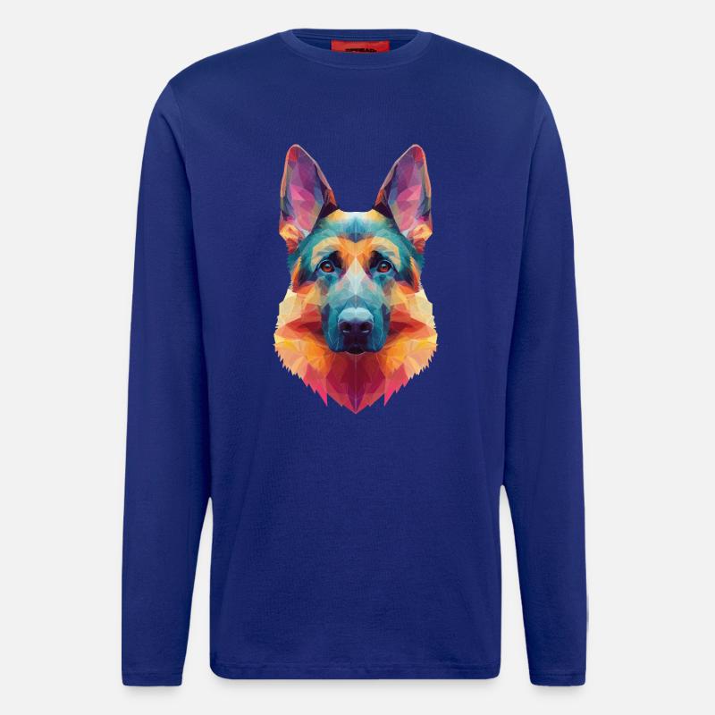 Schäferhund - Langarmshirt - made by SPREAD  - Iconic Blue