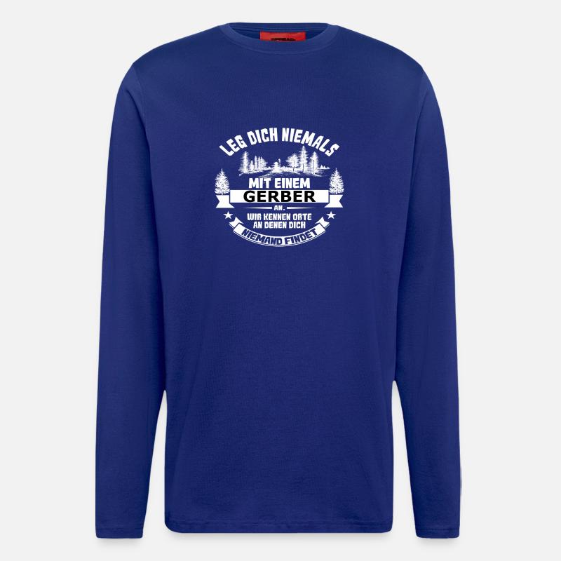 gerber - Langarmshirt - made by SPREAD  - Iconic Blue