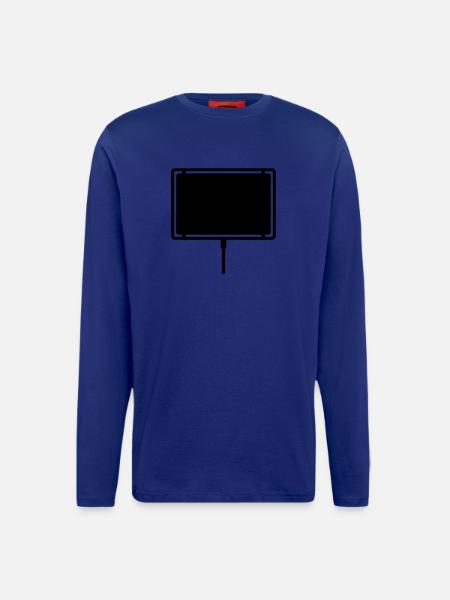 ortsschild - Langarmshirt - made by SPREAD - Iconic Blue