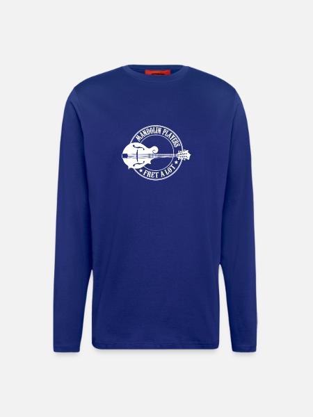 mandolin player - Longsleeve - made by SPREAD - Iconic Blue