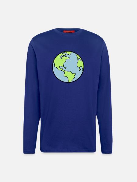 erde_002 - Longsleeve - made by SPREAD  - Iconic Blue