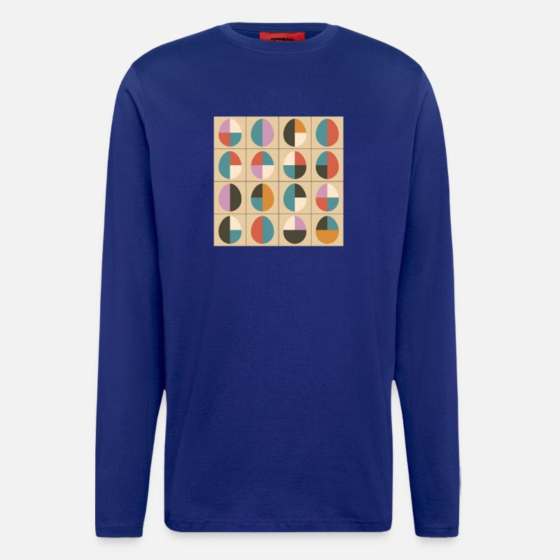 Ostereier Design No.02 - Langarmshirt - made by SPREAD  - Iconic Blue