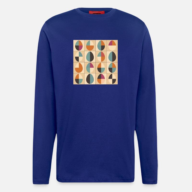 Ostereier Design No.04 - Langarmshirt - made by SPREAD  - Iconic Blue