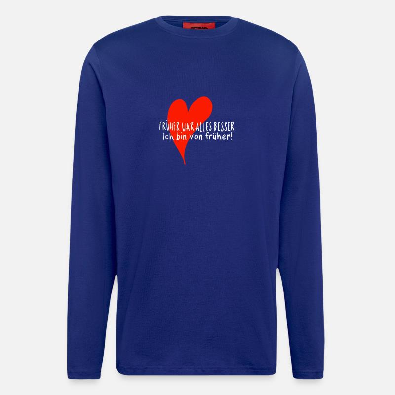 Besser - Langarmshirt - made by SPREAD  - Iconic Blue