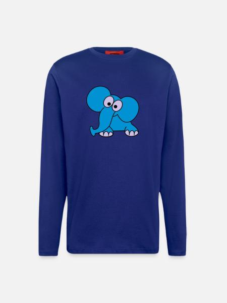elefant - Langarmshirt - made by SPREAD  - Iconic Blue