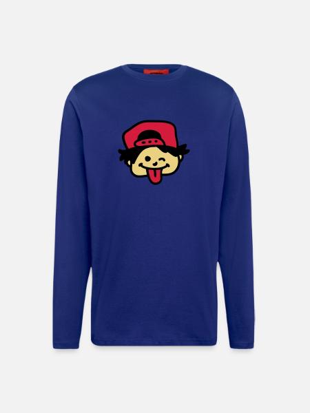 Naughty Boy 3 - Longsleeve - made by SPREAD  - Iconic Blue