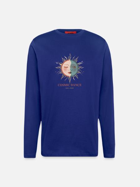Cosmic Dance Spiritual Gift - Longsleeve - made by SPREAD  - Iconic Blue