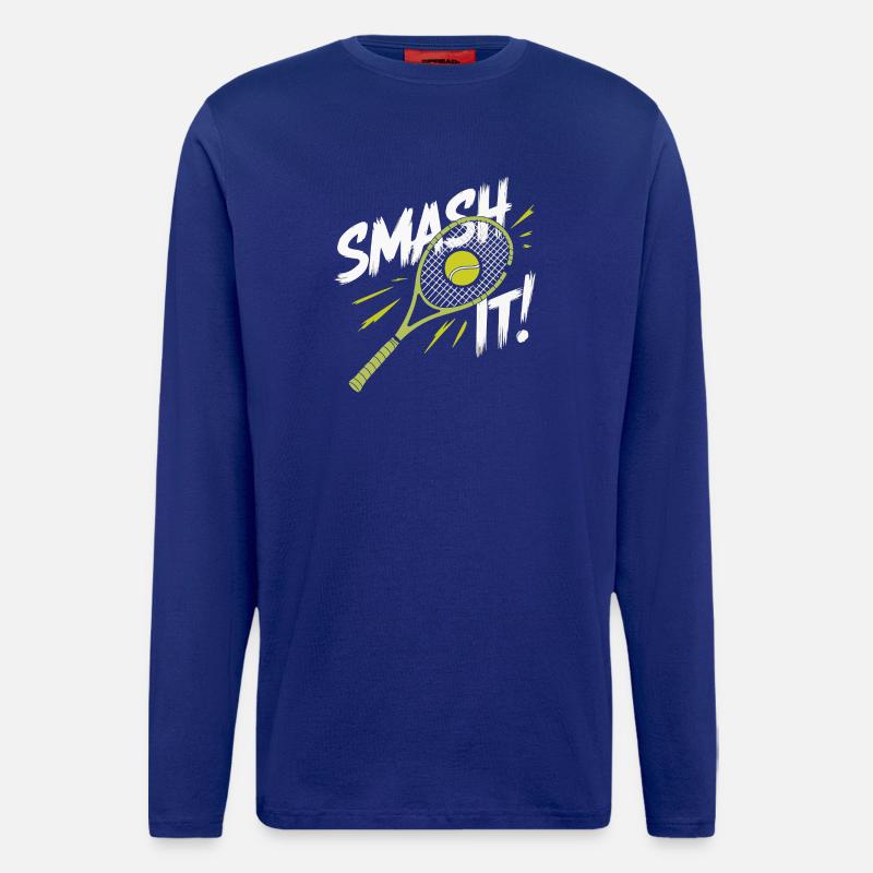 I can't I have padel - Longsleeve - made by SPREAD  - Iconic Blue