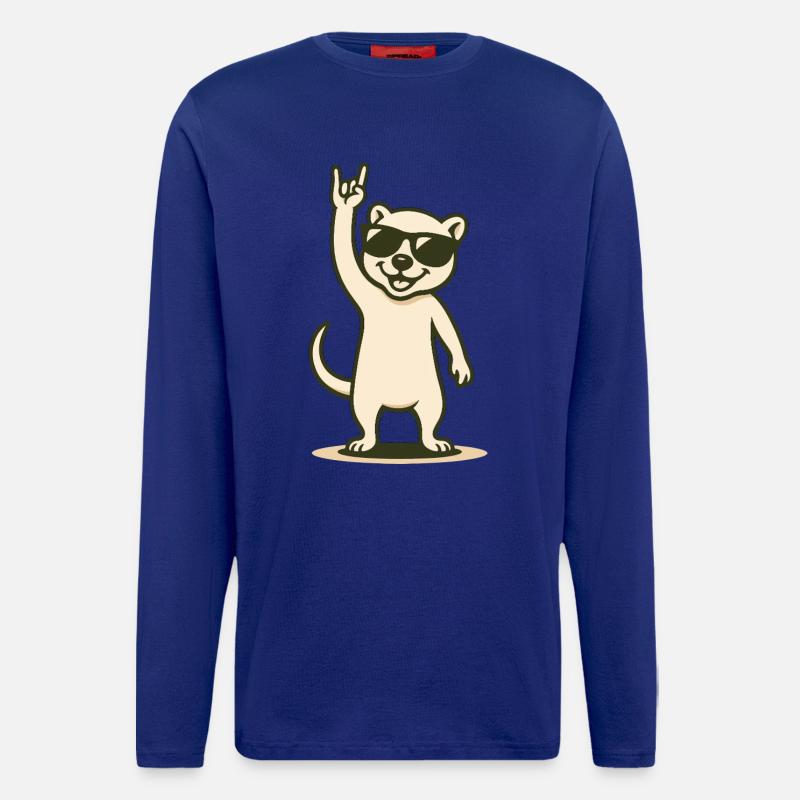 Wieselrocker - Langarmshirt - made by SPREAD  - Iconic Blue