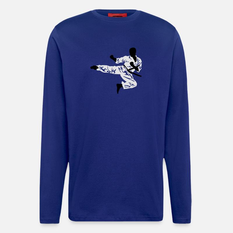 Karate - Langarmshirt - made by SPREAD  - Iconic Blue