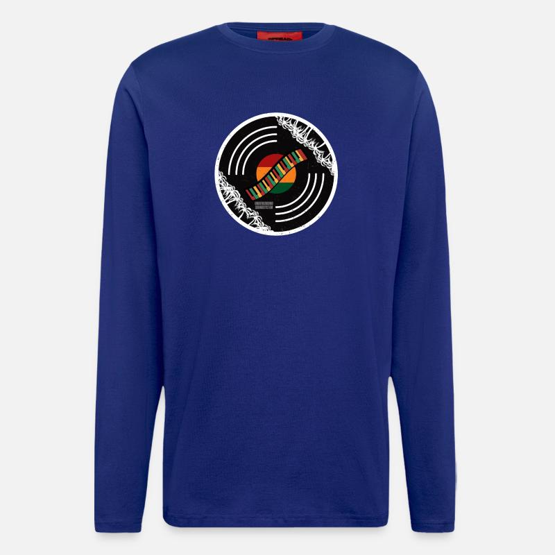 Sound Circle Rainbow Keyboard - Longsleeve - made by SPREAD  - Iconic Blue