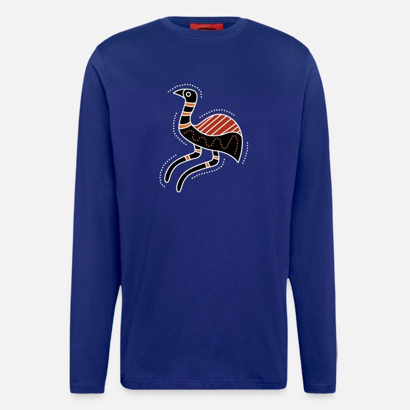 emu - Langarmshirt - made by SPREAD  - Iconic Blue