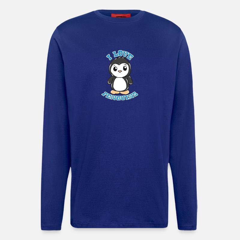 Pinguin - Langarmshirt - made by SPREAD  - Iconic Blue