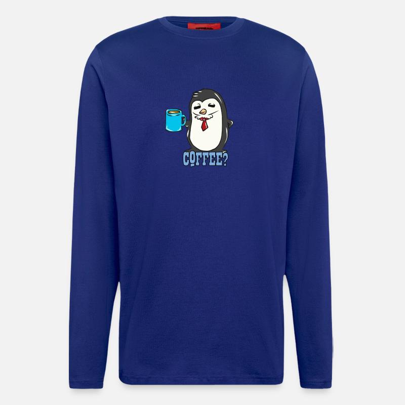 penguin - Longsleeve - made by SPREAD  - Iconic Blue